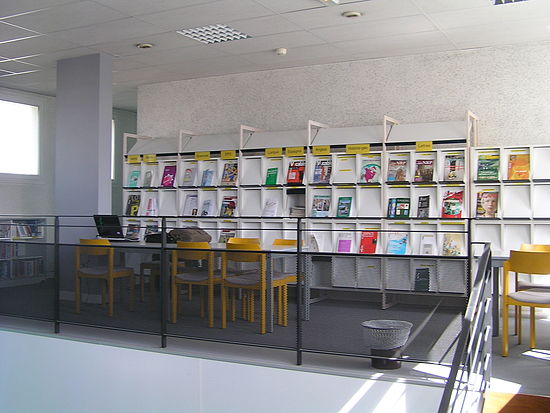 Bibliothèque de Formation des Maîtres - IUFM Brest, France - étage - revues didactiques.JPG