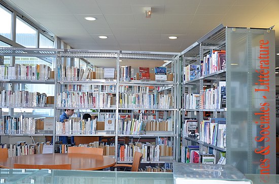 Bibliothèque ENIB - Espace Sciences Humaines et Sociales.JPG